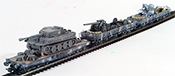 German Wehrmacht Tank and Artillery Transport Set, Winter Camo